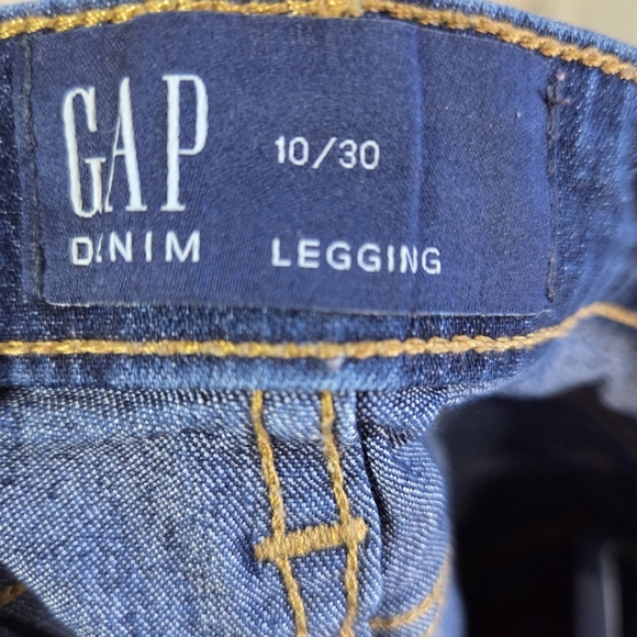 Gap Blue Women's Legging Jeans Size 10 - Picture 6 of 7